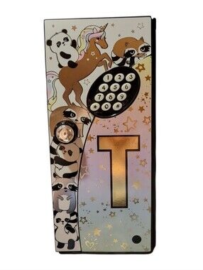 Justice Letter "T" Initial Digital Mini Locker